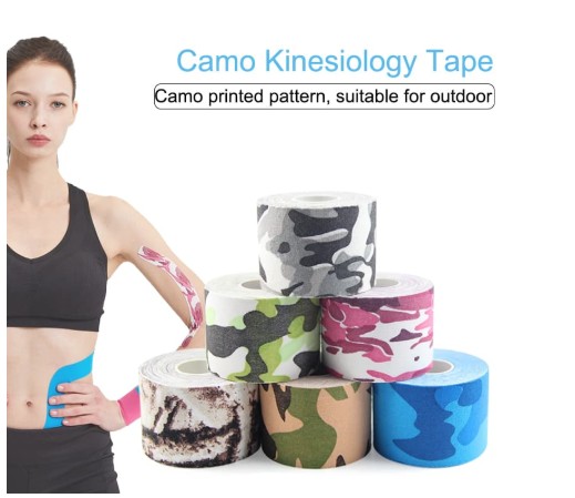 Camo kineziologická páska